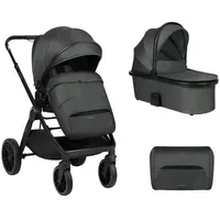 KIKKABOO Tiffany 2 in 1 Grau/Schwarz