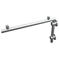 Glaszentrum Hagen - TYP-L Glasvordach Edelstahl Halterung