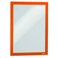 Durable DURAFRAME Sichthülle im Set, DIN A4, Typ: ORANGE,