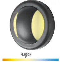 EDM Wandleuchte led 6w 250lm 4000k tageslicht ip65 ø14x5,7cm