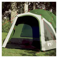 VidaXL Kuppel-Campingzelt 3 Personen Grün Quick Release
