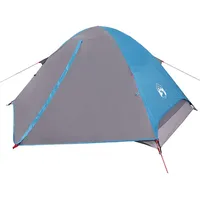 VidaXL Kuppel-Campingzelt 4 Personen Blau Wasserdicht