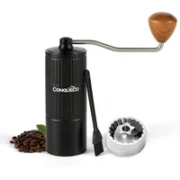 Daskoo Manuelle Kaffeemühle Edelstahl Handkaffeemühle mit einstellbaren