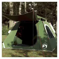 VidaXL Kuppel-Campingzelt 4 Personen Grün