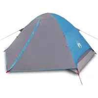 VidaXL Kuppel-Campingzelt 2 Personen Blau Wasserdicht