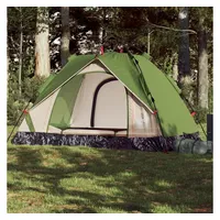 VidaXL Kuppel-Campingzelt 2 Personen Grün Quick Release