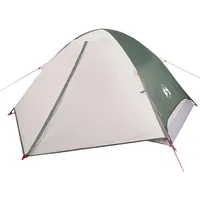 VidaXL Kuppel-Campingzelt 4 Personen Grün Wasserdicht