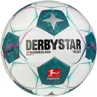 Derbystar Bundesliga Brillant TT Fußball Trainingsball 2024/25 weiss/gruen/pink 5