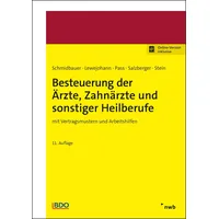 Nwb Verlag Besteuerung der Ärzte, Zahnärzte und sonstiger Heilberufe