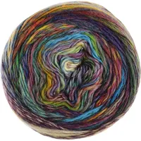 Lana Grossa Colorissimo | Farbenfrohes Merino-Dochtgarn | Handstrickgarn aus