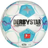 Derbystar Bundesliga Brillant Fußball Miniball 2024/25 weiss/blau/pink 0