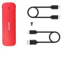 TooQ Tqe-2201r Externes Ssd M.2-gehäuse - Grey