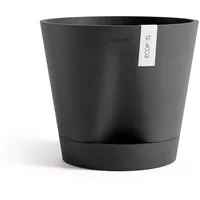 Ecopots Pflanztopf Venice 2 Dunkelgrau 30 cm x 26,3