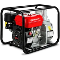 Eberth 6,5PS Wasserpumpe 60.000l/h 30m Förderhöhe, 3 Zoll Anschluss,