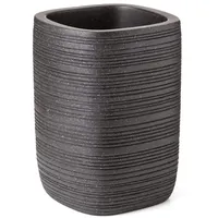 SANOTECHNIK Zahnputzbecher GLAS BAMBU schwarz
