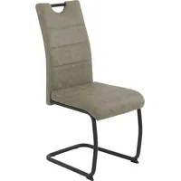 Hela Freischwinger HELA "DUNJA", braun (vintage schlamm, schwarz, schwarz),