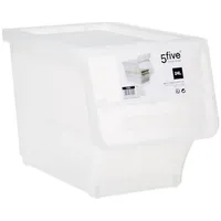 5five simply smart 5five - transparente plastikbox mit frontöffnung