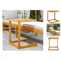VidaXL C-Tisch 42x40x50 cm Massivholz Akazie