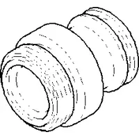 Dornbracht Nippel 0924031622090 09240316220 D.25 x 30mm