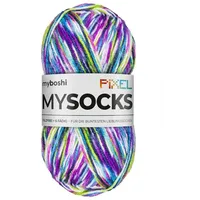 Myboshi Sockenwolle, mysocks Pixel, 6-fädig