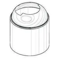 Dornbracht Haube 091102252-33 schwarz matt