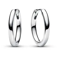 Pandora Moments 18 mm Charm-Ohrringe aus Sterling Silber