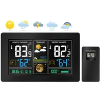 Echos Eco-450 Funkwetterstation mit LCD Farbdisplay Wettervorhersage Außensensor