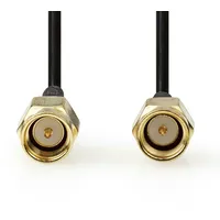 Nedis Antennenkabel SMA-Stecker | SMA-Stecker | Vergoldet 50 Ohm