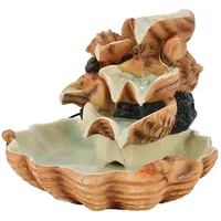 ABC home Zimmerbrunnen Muscheln | LED