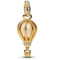 Pandora Funkelnder Klarer Heißluftballon Goldfarben 769434C01