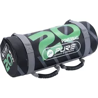 Pure2Improve Kraftbeutel Fitness Powerbag 20 kg schwarz/grün