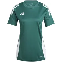 Adidas Tiro24 Kurzarm-t-shirt - Team Dark Green / White