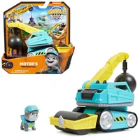 Spin Master Rubble & Crew - Abrissbirnen-Baufahrzeug mit Motor-Figur