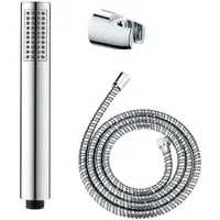 Wenko Basic Line Duschkopf Set Wanne, 3-teilig