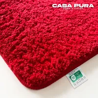 Casa pura Badematten Sky Uni Berry Red