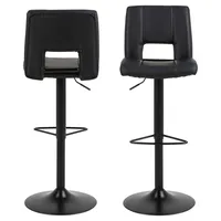 Actona GROUP Barhocker schwarz,