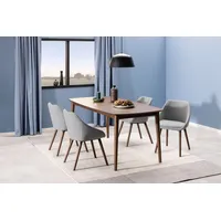 Actona GROUP »Montreux Tisch, Breite 219 cm, Auszug,«, Nussbaumfurnier,