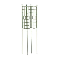 Relaxdays Rankgitter 3er Set, HxB: 124 x 14,5 cm,