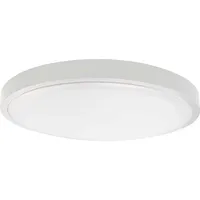 V-Tac Deckenlampe Badezimmerleuchte Wohnzimmerlampe Deckenleuchte Flurlampe rund, Kunststoff weiß