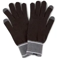 Puma Knit Gloves puma black/dark gray heather M/L