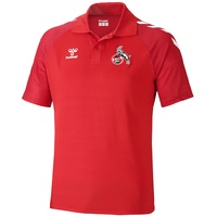Hummel 1. FC Köln Training Poloshirt true red S