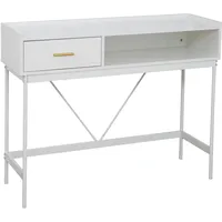 Svita Valeo Konsolentisch schmal mit Ablage Standregal Flurtisch mit