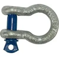 Pösamo Hochfeste Schäkel geschw. verg.Stahl 6,0mm-1/4