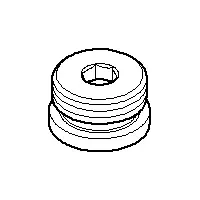 Dornbracht Schraubnippel M12 x 1 092404289-00 chrom