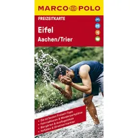 Mairdumont MARCO POLO Freizeitkarte 25 Eifel, Aachen, Trier 1:120.000