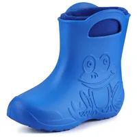 Ladeheid EVA Kinder Jungen Mädchen Gummistiefel Regenschuhe gefüttert LA-CA-03