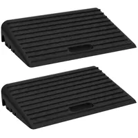 VidaXL Bordsteinrampen 2 Stk. 50x30x11 cm Gummi,