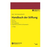 Nwb Verlag Handbuch der Stiftung