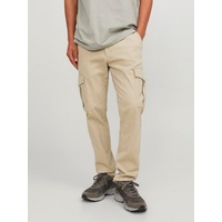 JACK & JONES Cargohose JPSTMARCO JJJOE CARGO beige 34