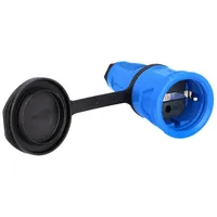 PCE 2521-bs Taurus2 Vollgummi-Kupplung DB nat IP54 (blau/schwarz) 2521bs